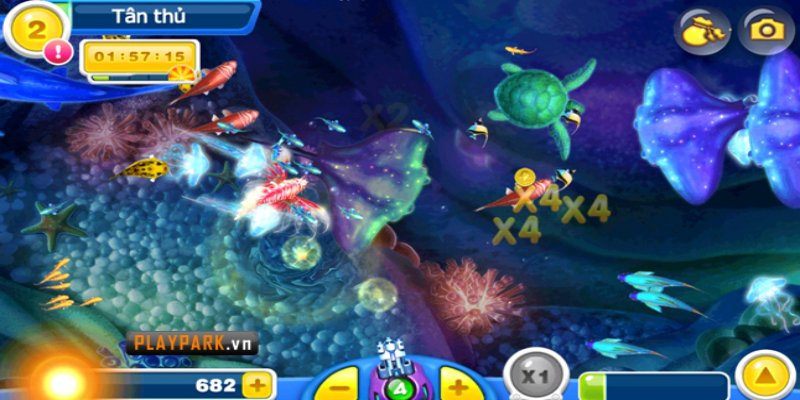 Trải nghiệm đồ họa 3D sống động trong bắn cá Go88